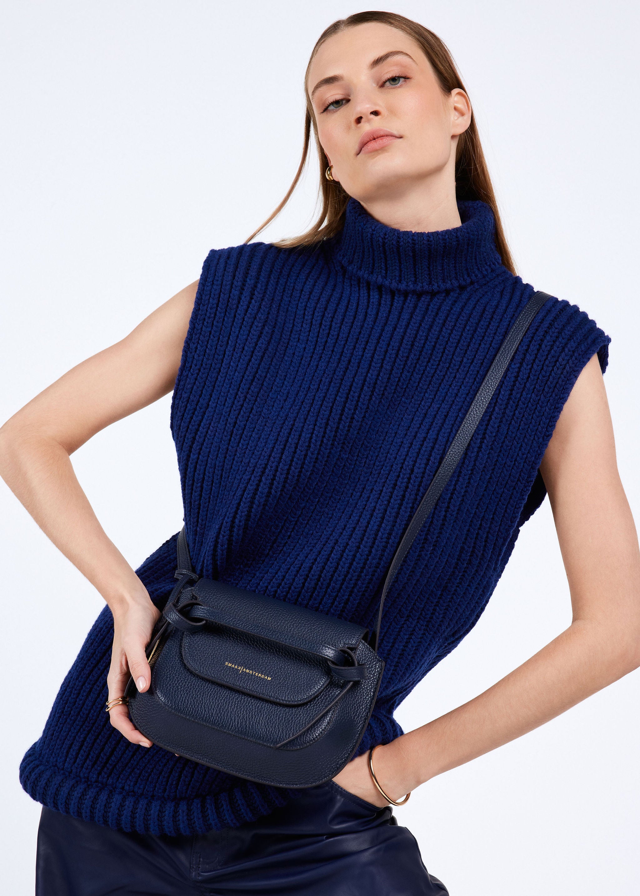 Crossbody Tas Tassen Smaak CLINT NAVY – Smaak Amsterdam